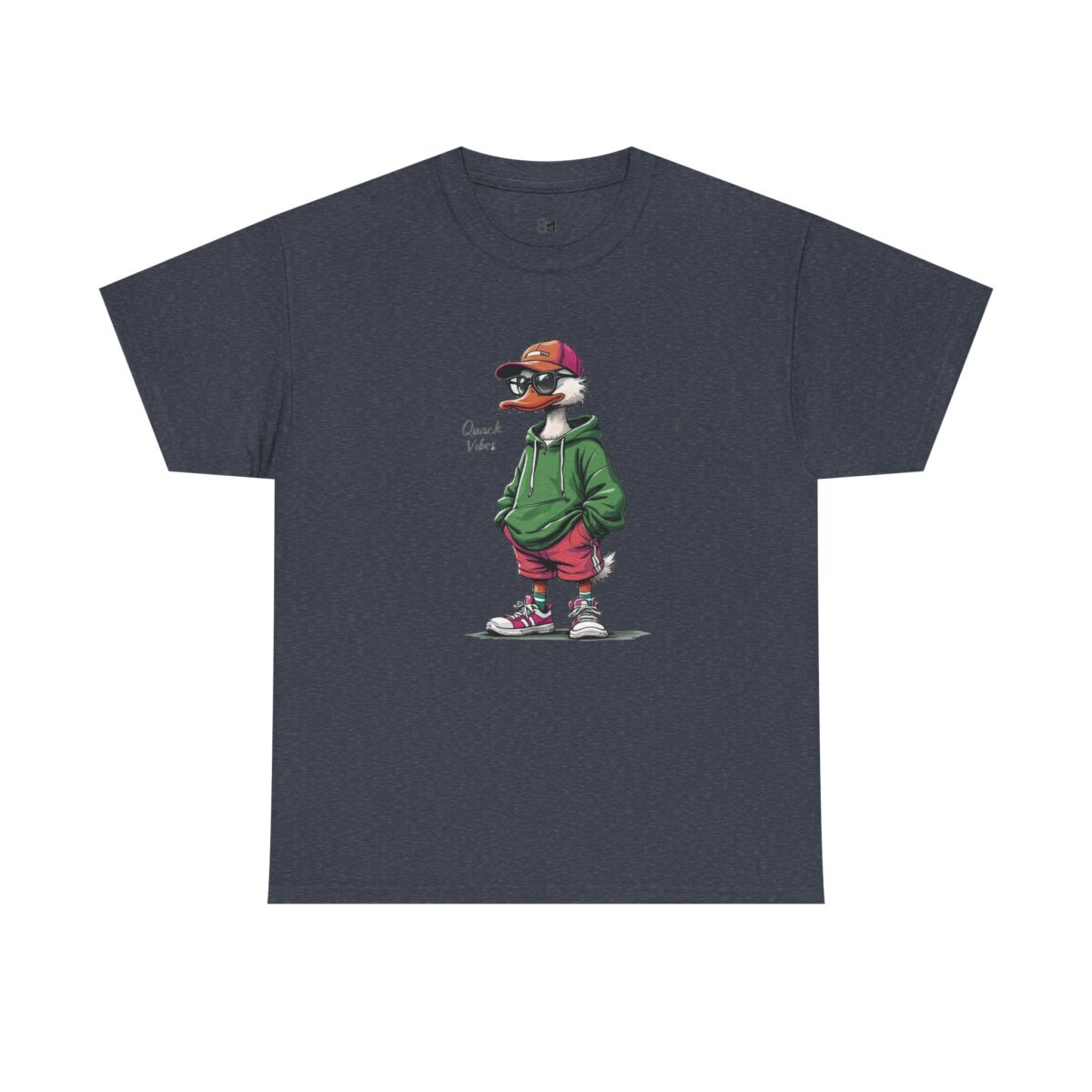Quack Vibes Unisex Heavy Cotton Tee - Image 25