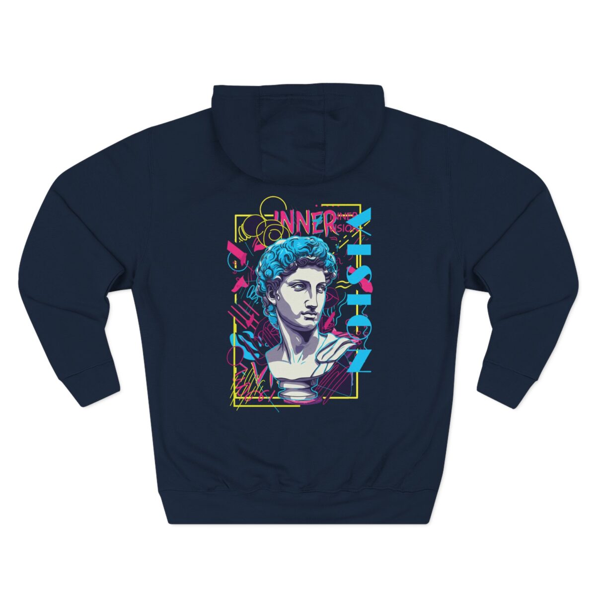 Inner vision Three-Panel Fleece Hoodie - Image 14