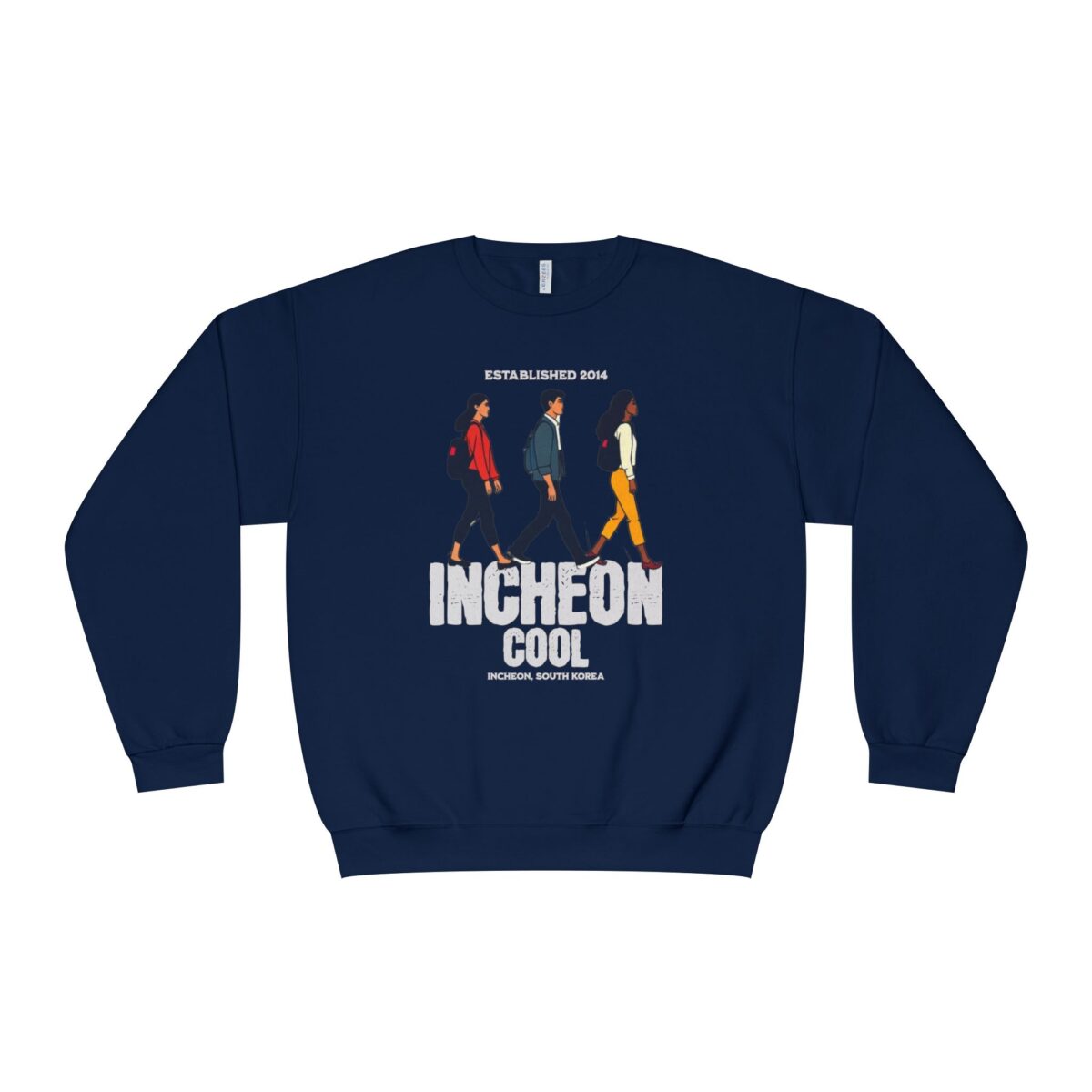 Incheon Cool Unisex NuBlend® Crewneck Sweatshirt - Image 25