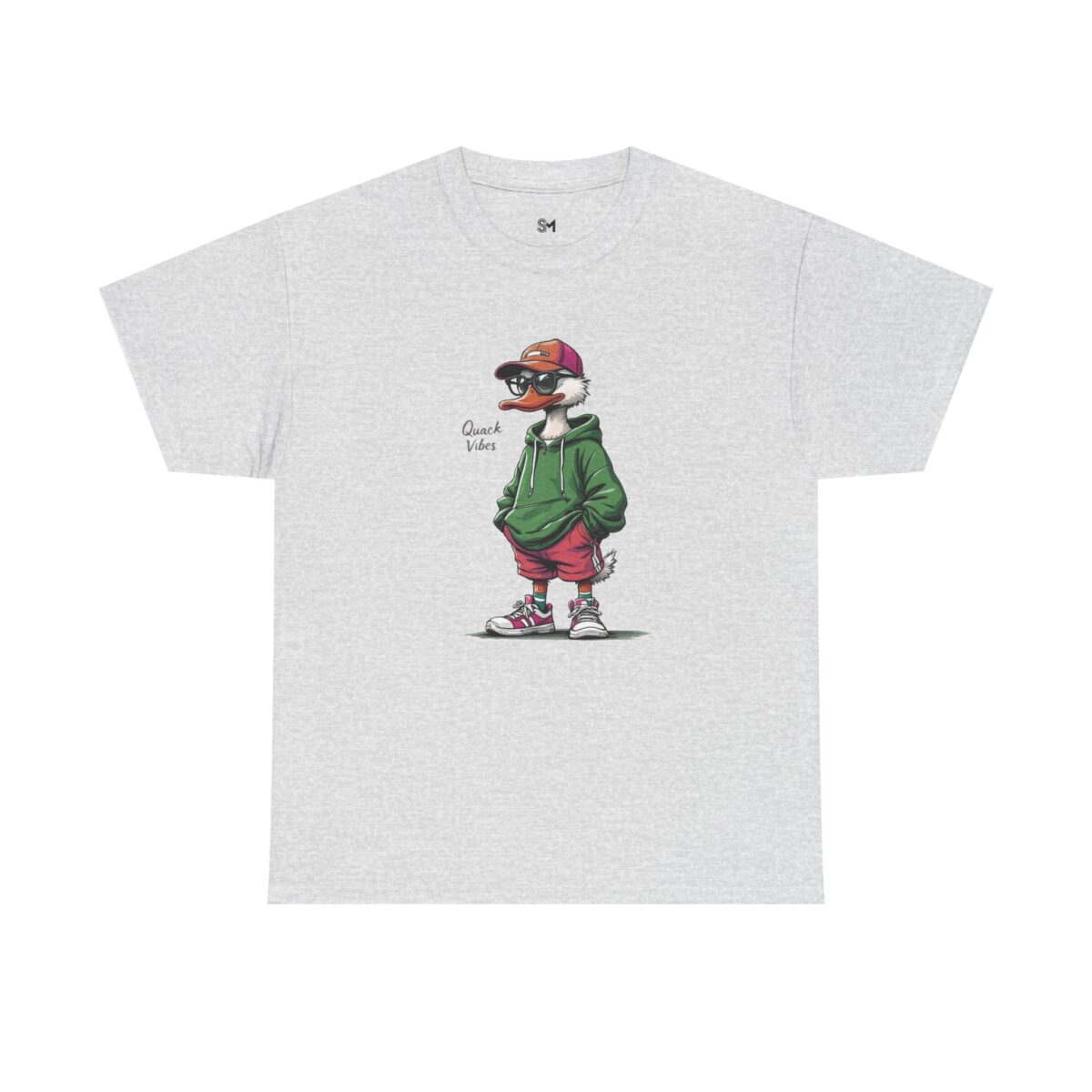 Quack Vibes Unisex Heavy Cotton Tee - Image 5