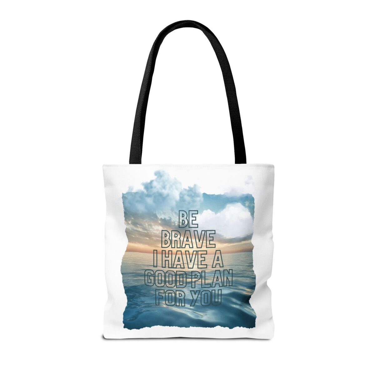 Be brave Tote Bag (AOP) - Image 6