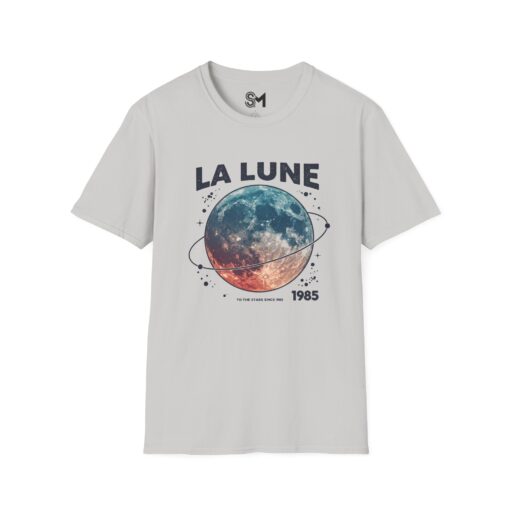 La lune Unisex Softstyle T-Shirt - Image 5