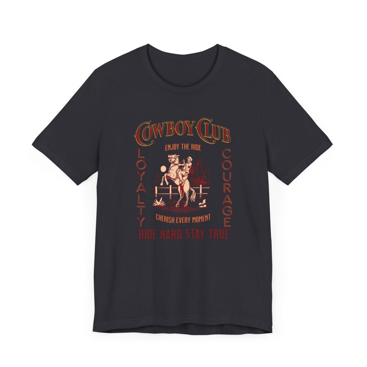 Cowboy club Unisex Jersey Short Sleeve Tee - Image 23