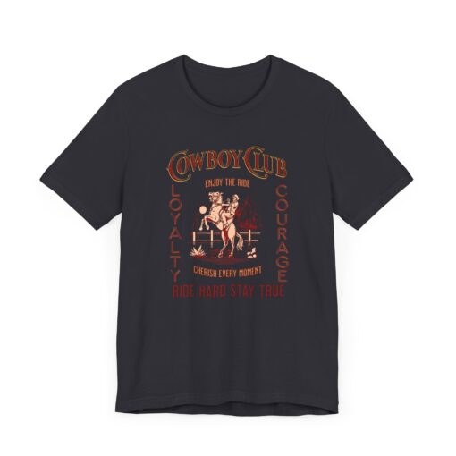 Cowboy club Unisex Jersey Short Sleeve Tee - Image 23