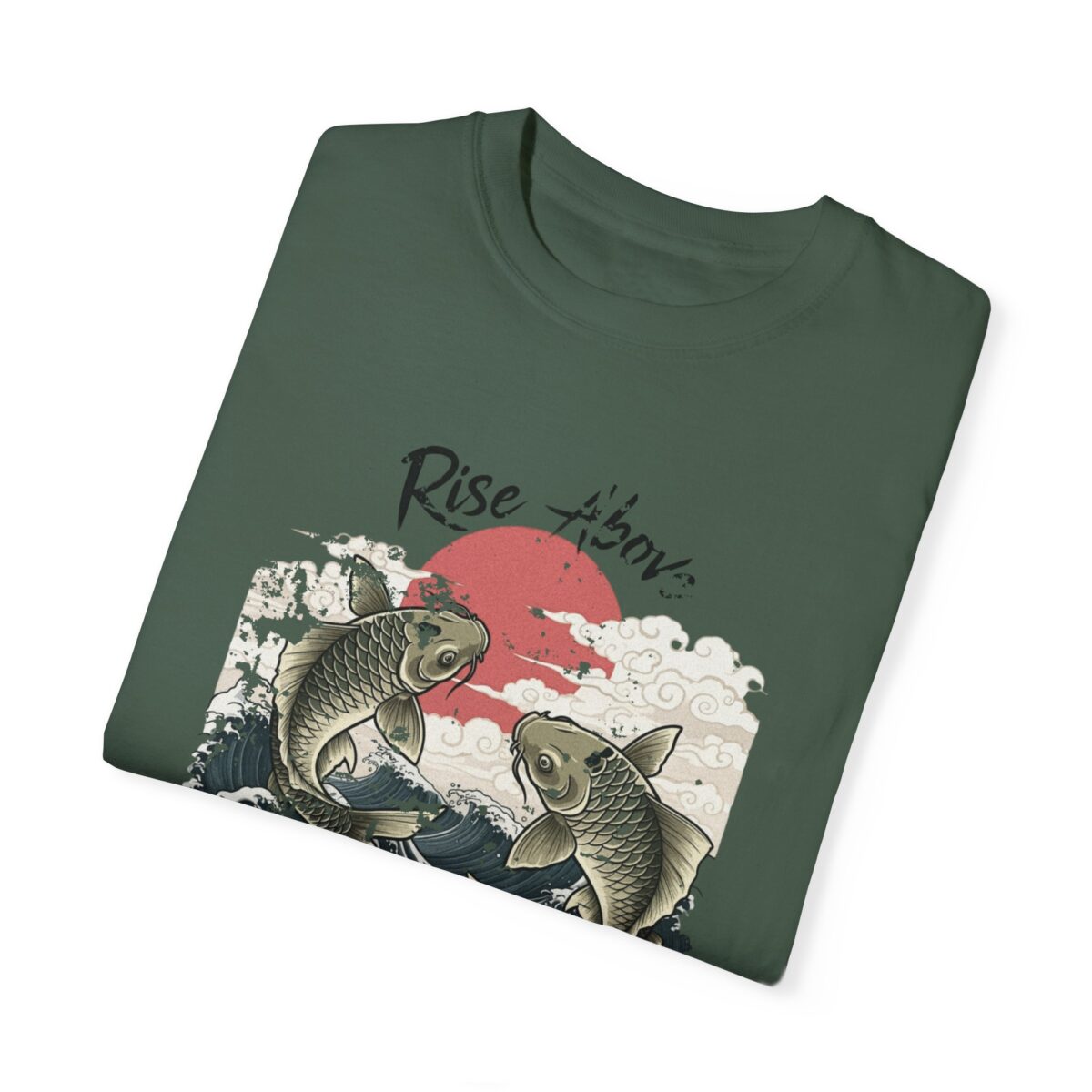 Rise above Unisex Garment-Dyed T-shirt - Image 27