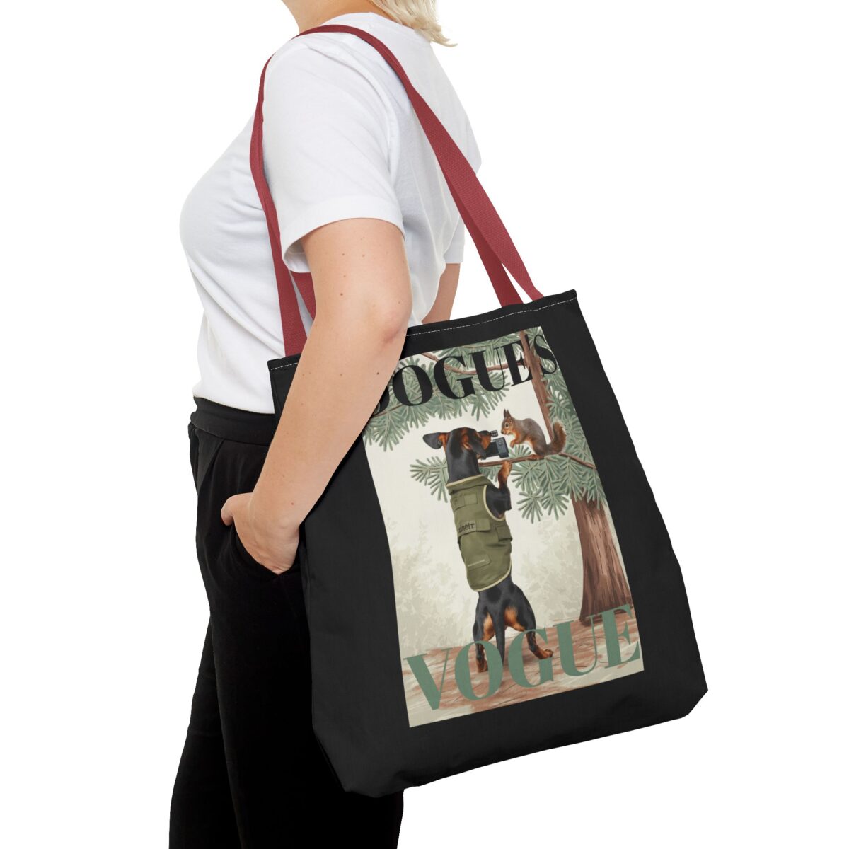Dogue's Vogue Tote Bag (AOP) - Image 24