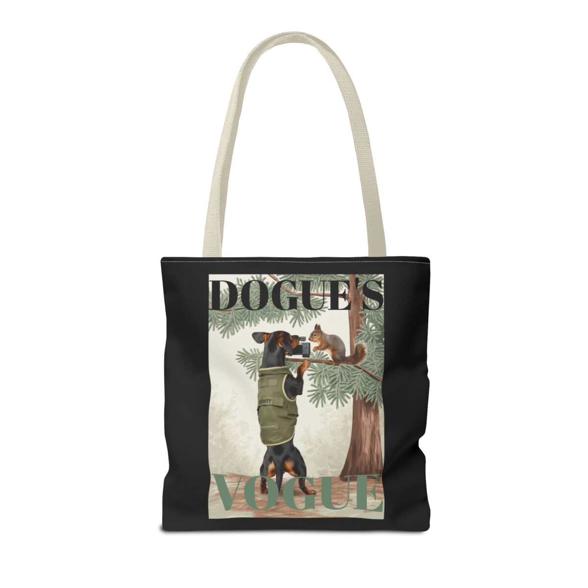 Dogue's Vogue Tote Bag (AOP) - Image 42