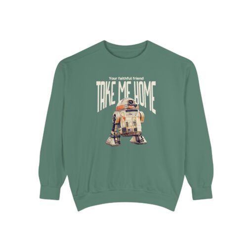 Take me home Unisex Garment-Dyed Sweatshirt - Image 13