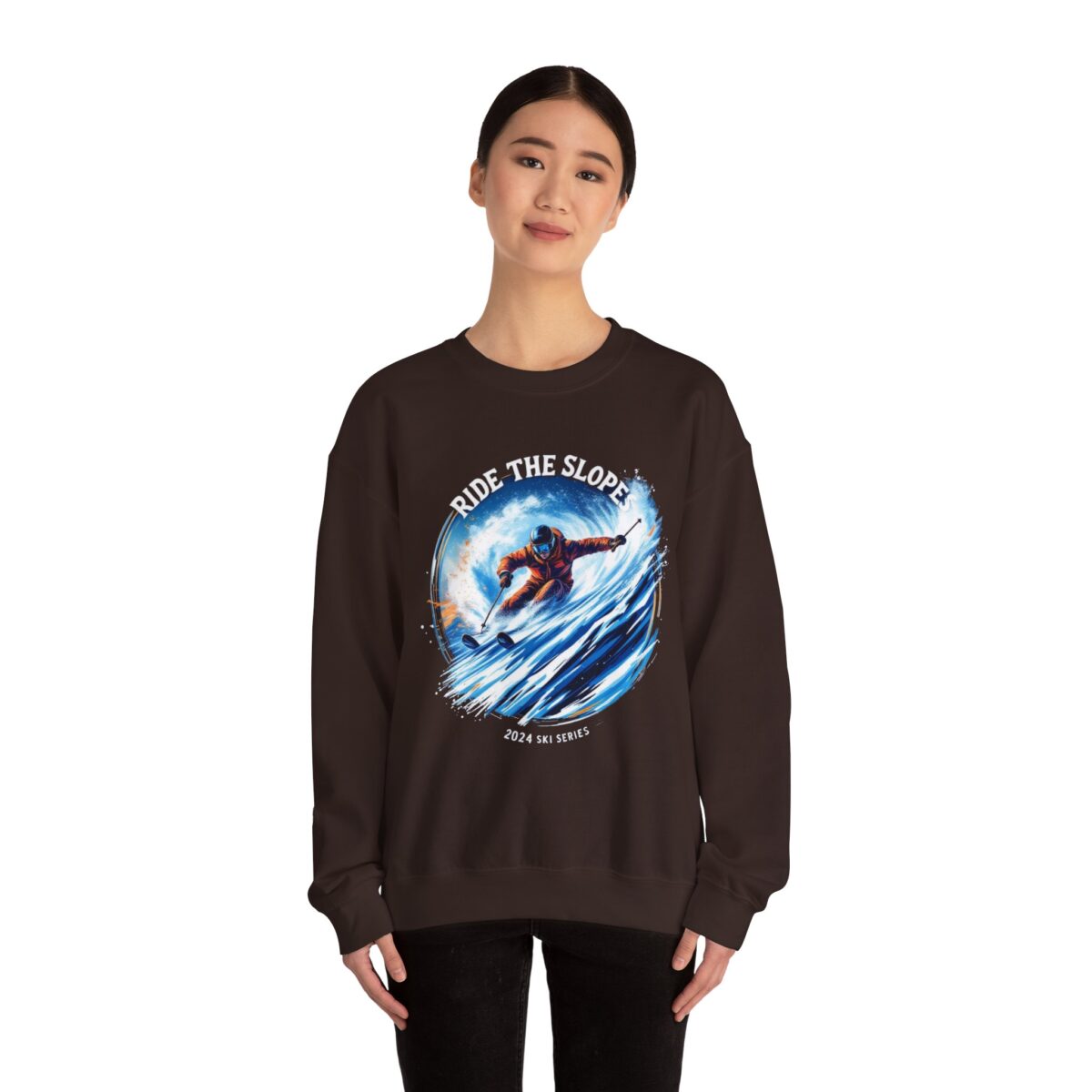 SKI 2024 Unisex Heavy Blend™ Crewneck Sweatshirt - Image 12