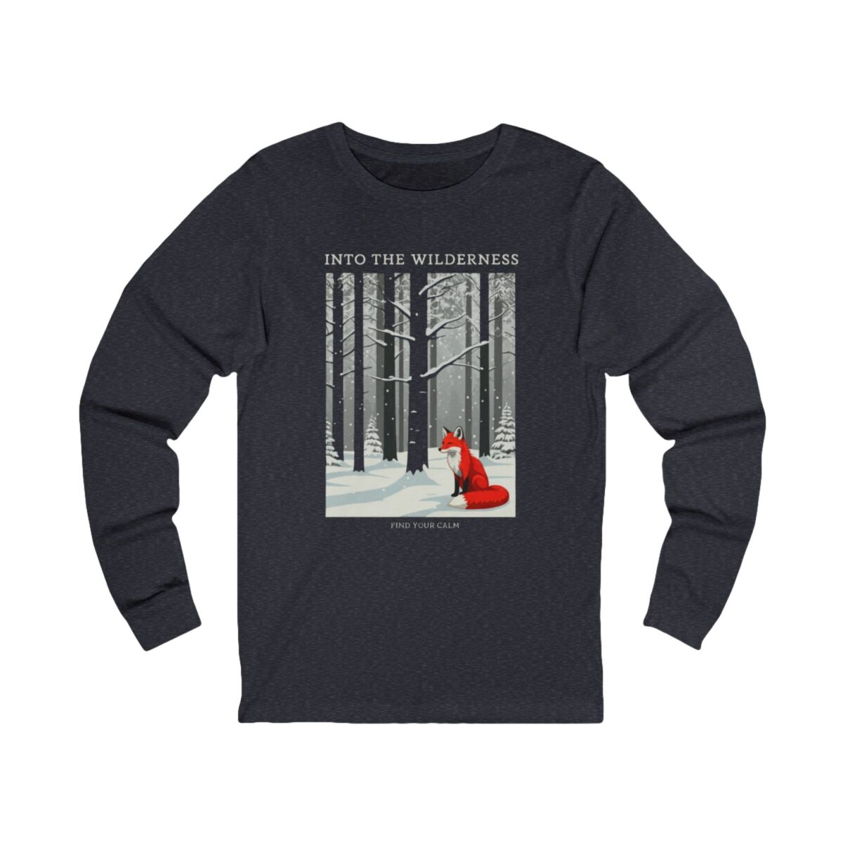 Into the wilderness Unisex Jersey Long Sleeve Tee - Image 9