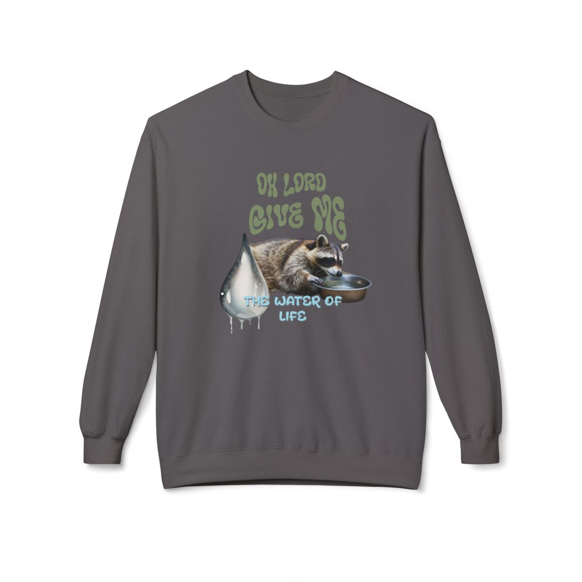 The water of life Unisex Midweight Softstyle Fleece Crewneck Sweatshirt - Image 25
