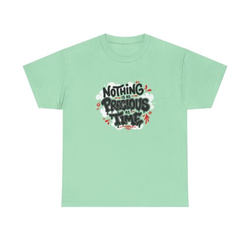 Nothing is as Precious as Time Unisex Heavy Cotton Tee - Image 33