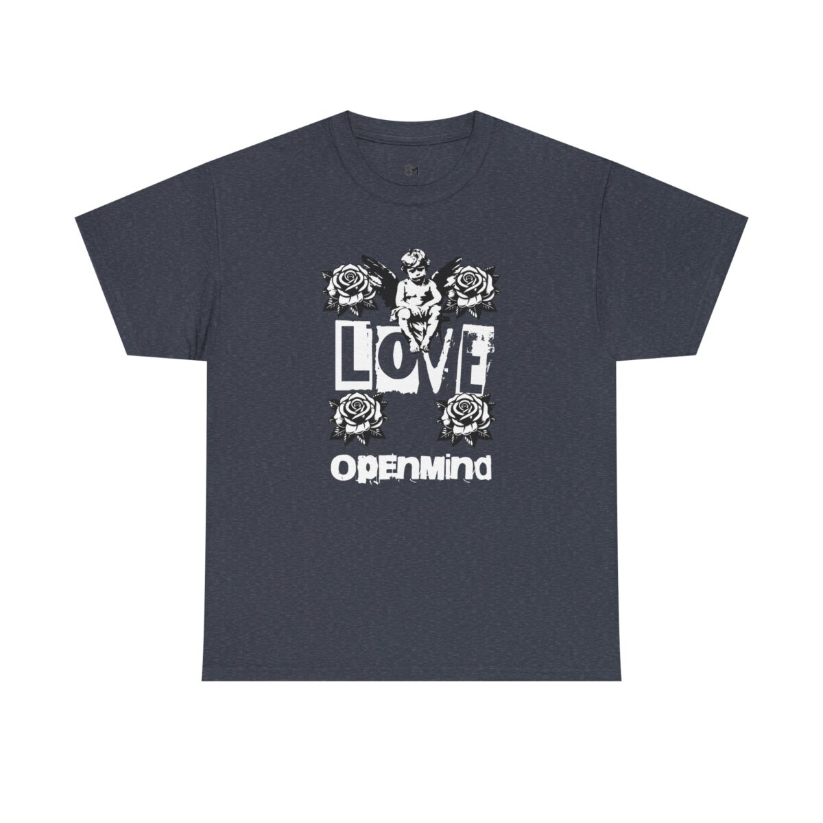 Love open mind Unisex Heavy Cotton Tee - Image 33