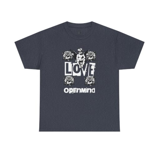 Love open mind Unisex Heavy Cotton Tee - Image 33
