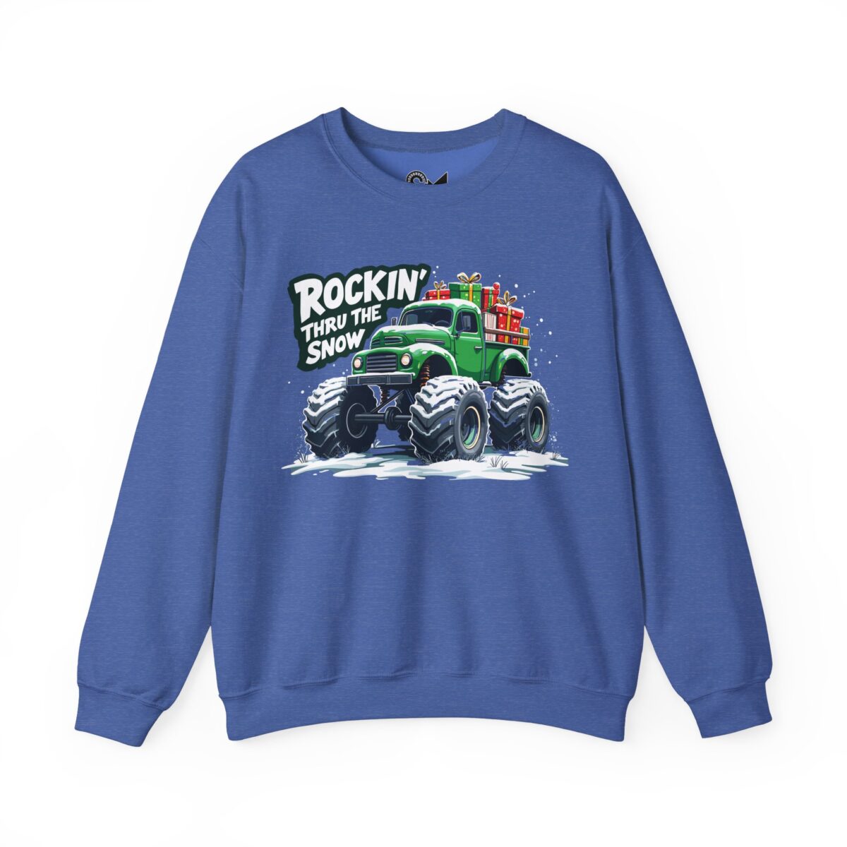 ROCKIN' THRU THE SNOW Unisex Heavy Blend™ Crewneck Sweatshirt - Image 33
