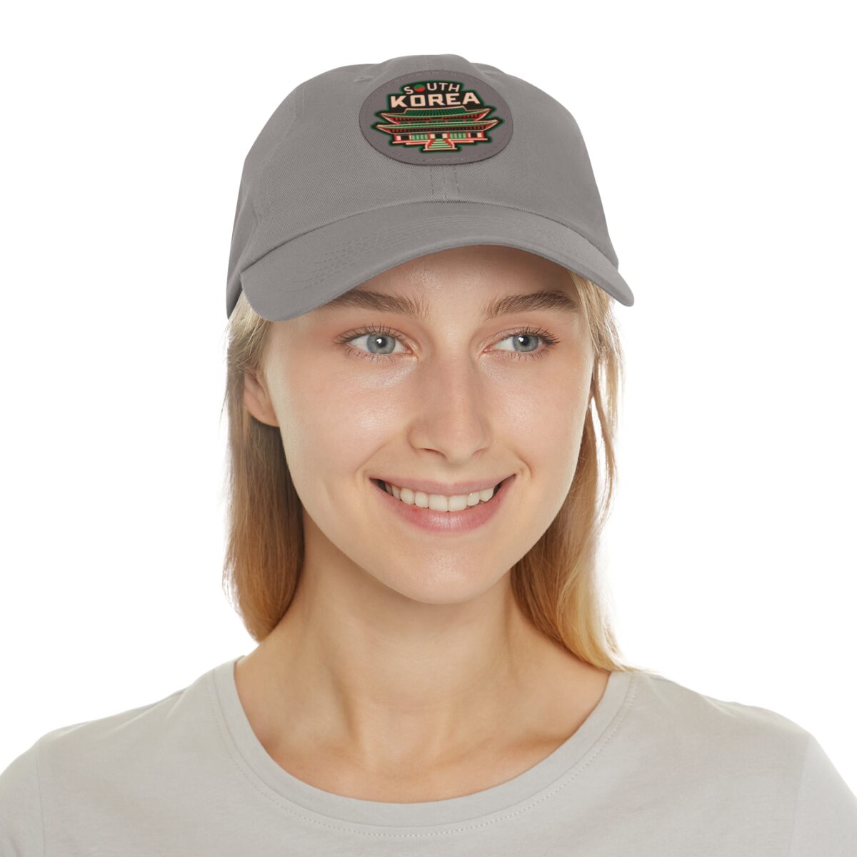 South Korea Hat with Leather Patch (Round) - Image 24