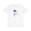Floral Comfort Unisex Jersey Tee - Inspiring Korean Bible Design for Everyday Wear