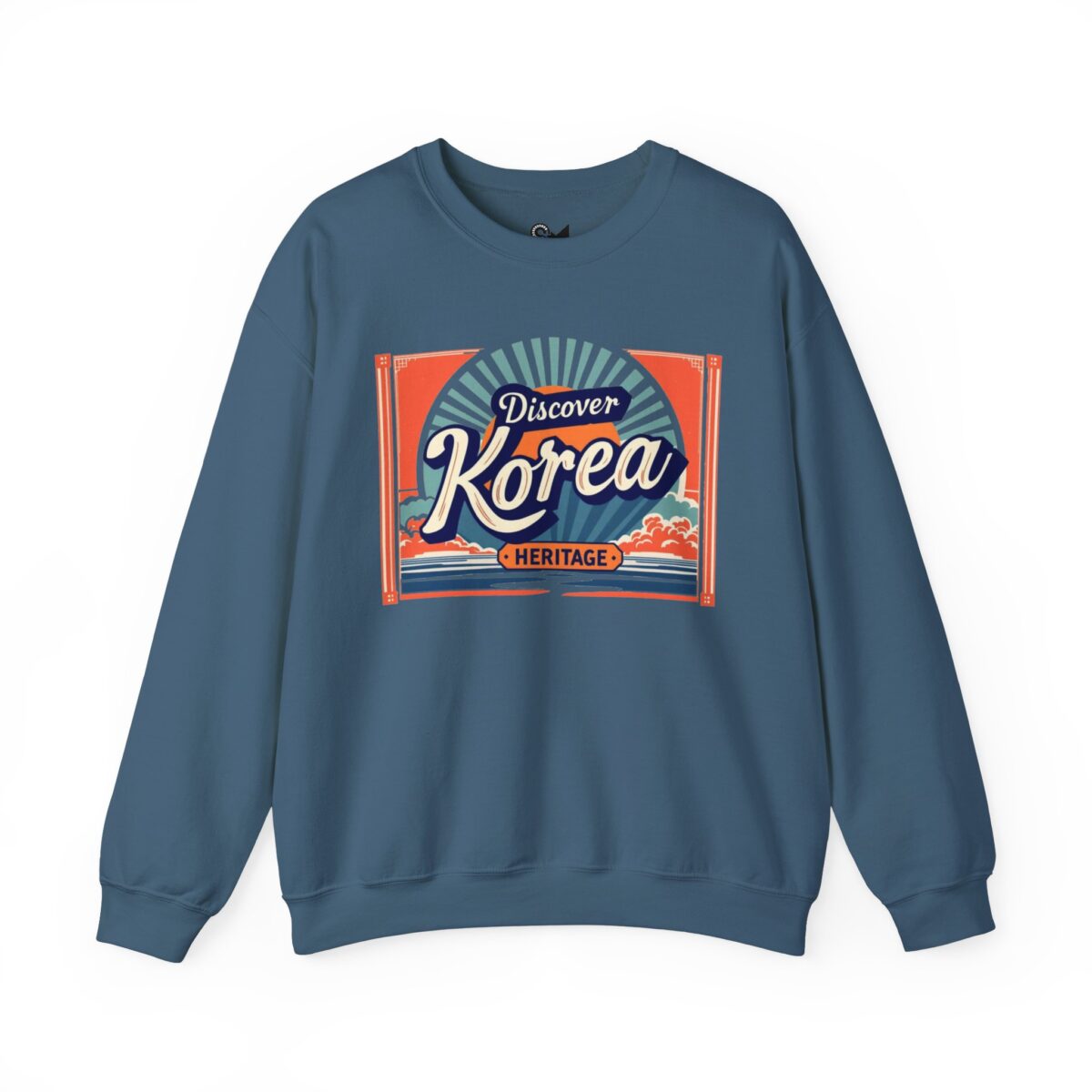 Discover Korea heritage Unisex Heavy Blend™ Crewneck Sweatshirt - Image 37