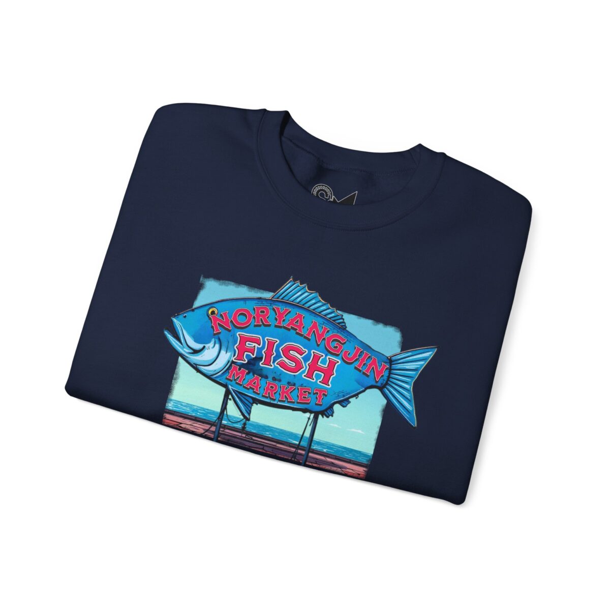 Noryangjin Fish Market Unisex Heavy Blend™ Crewneck Sweatshirt - Image 19