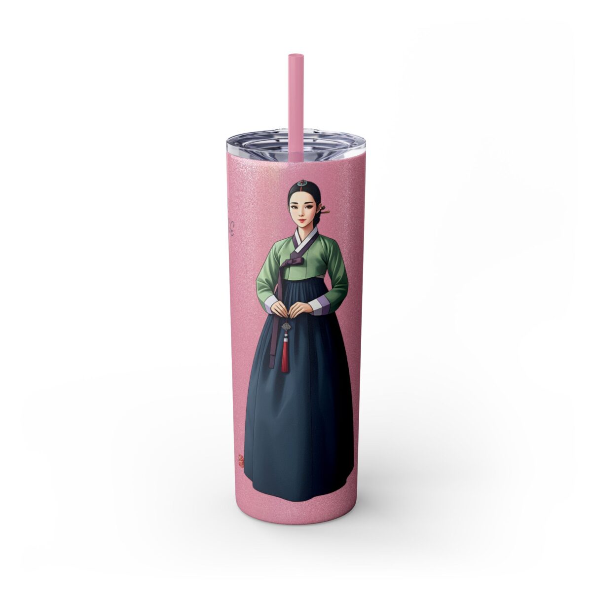 GRACE HERITAGE Skinny Tumbler with Straw, 20oz - Image 13