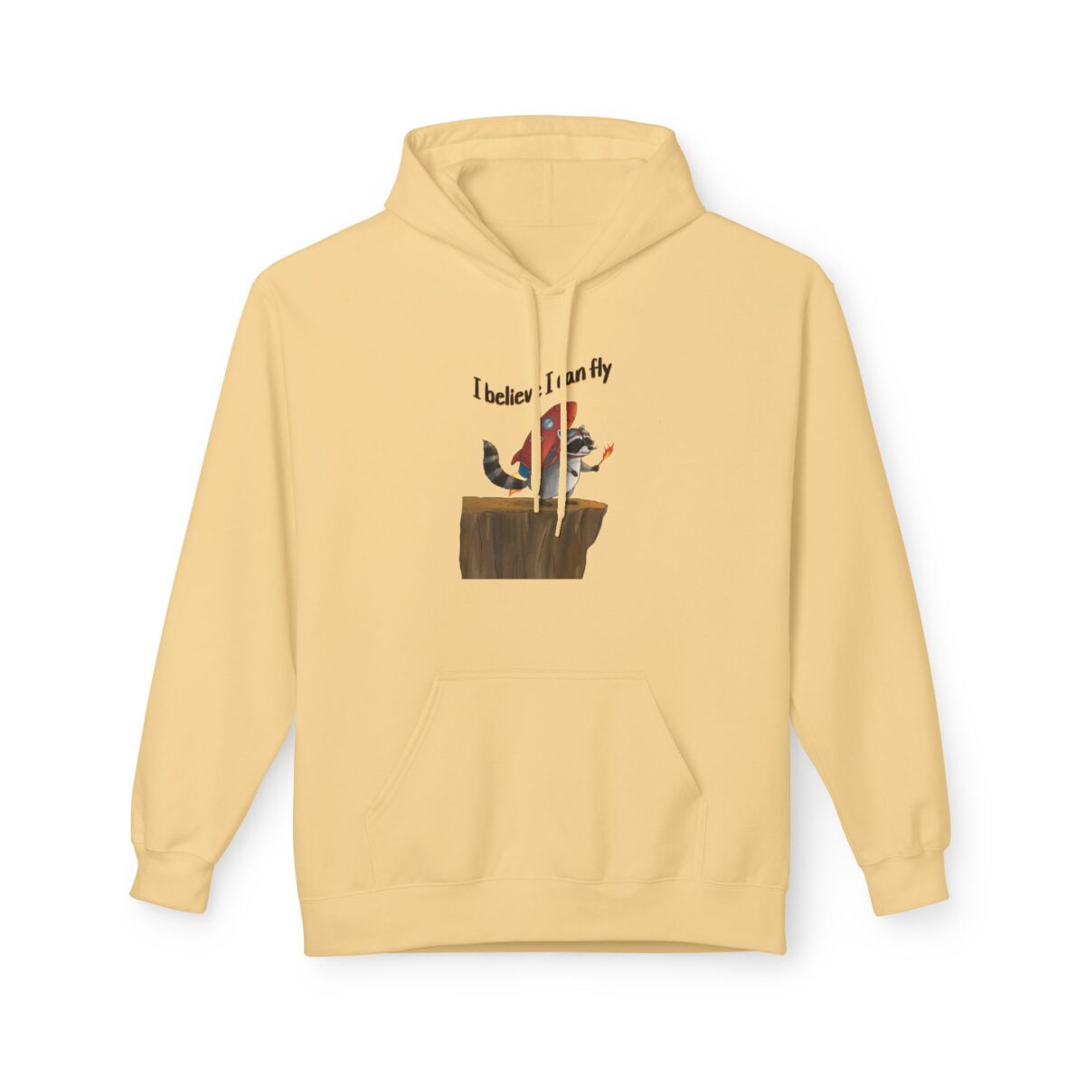 I believe I can fly Unisex Midweight Softstyle Fleece Hoodie - Image 5