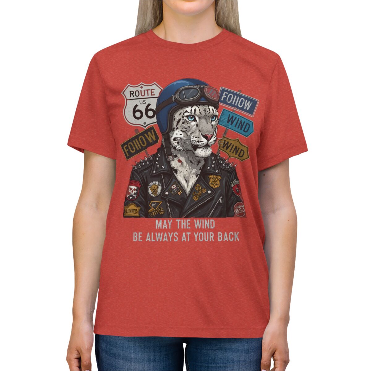 Follow the Wind Unisex Triblend Tee - Image 19