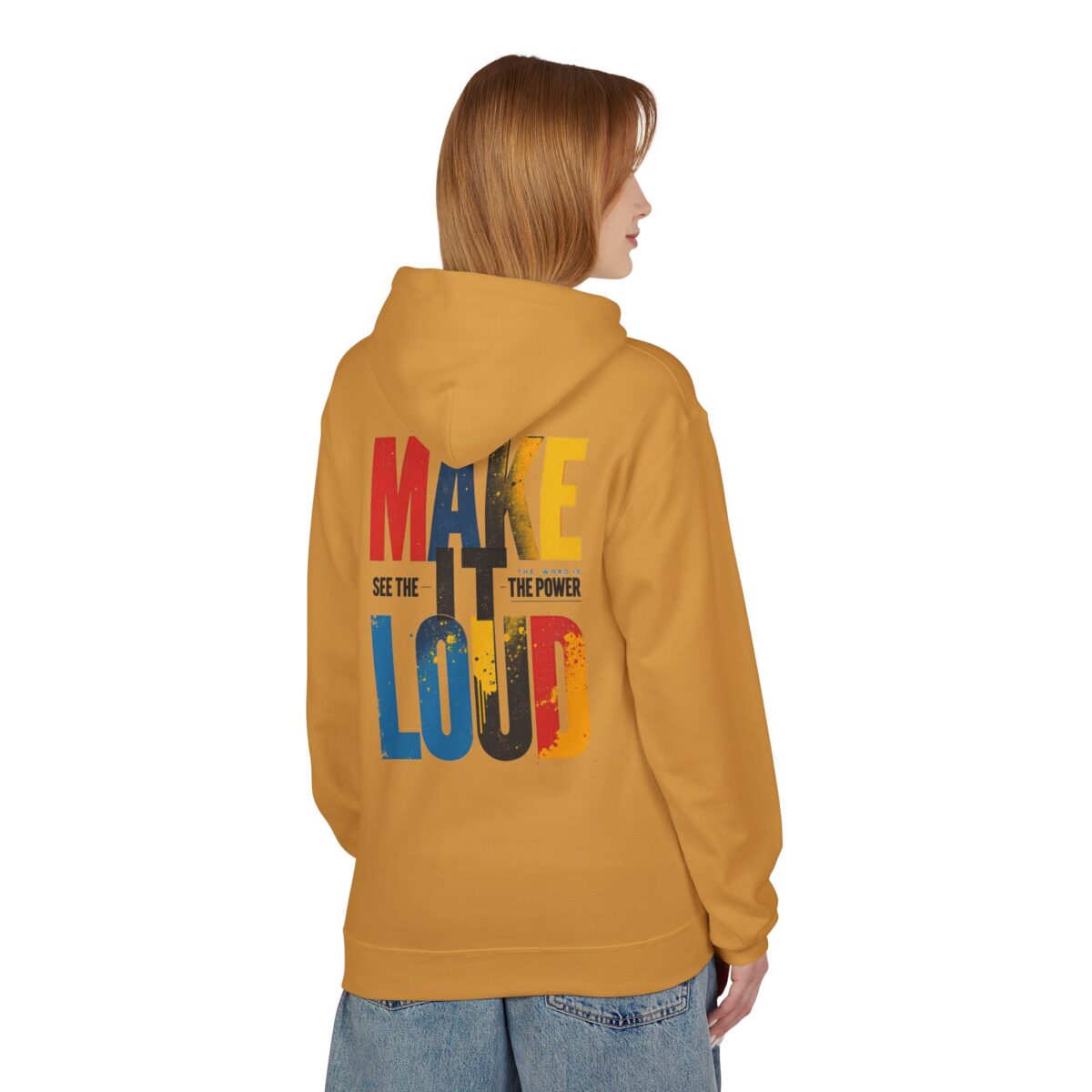 Make it Loud Unisex Midweight Softstyle Fleece Hoodie - Image 24