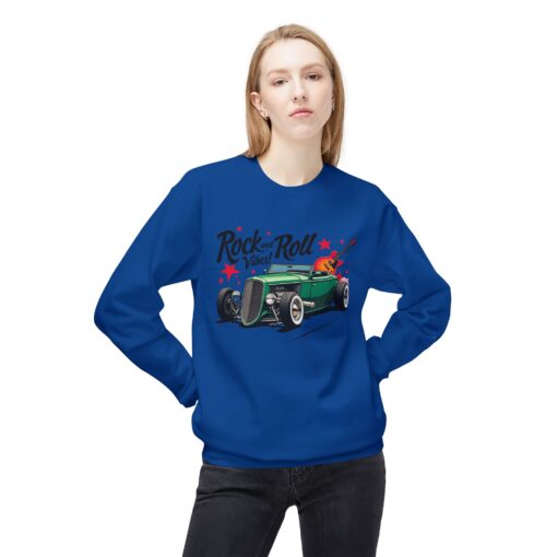 Rock & Roll Vibes Unisex Midweight Softstyle Fleece Crewneck Sweatshirt - Image 35