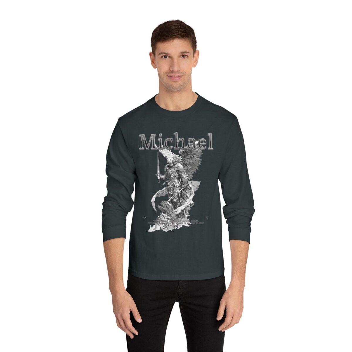 Michael Unisex Classic Long Sleeve T-Shirt - Image 3