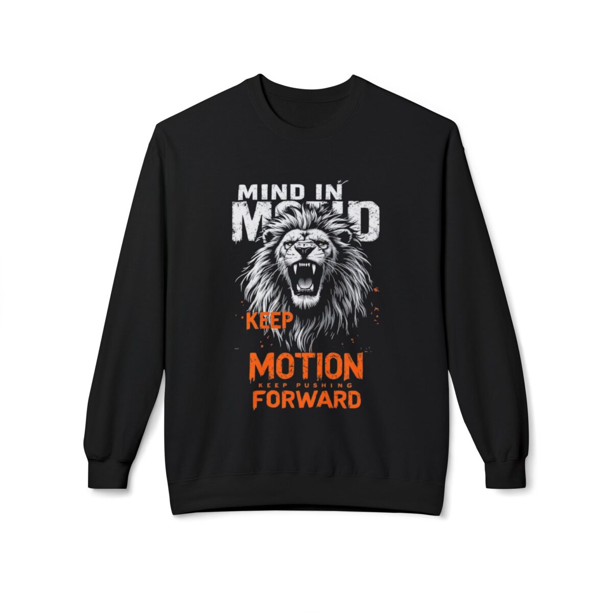 Keep pushing forward Unisex Midweight Softstyle Fleece Crewneck Sweatshirt