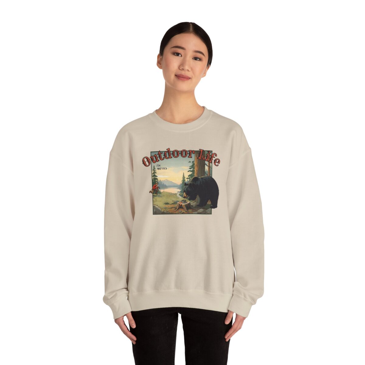 Outdoor life Unisex Heavy Blend™ Crewneck Sweatshirt - Image 4