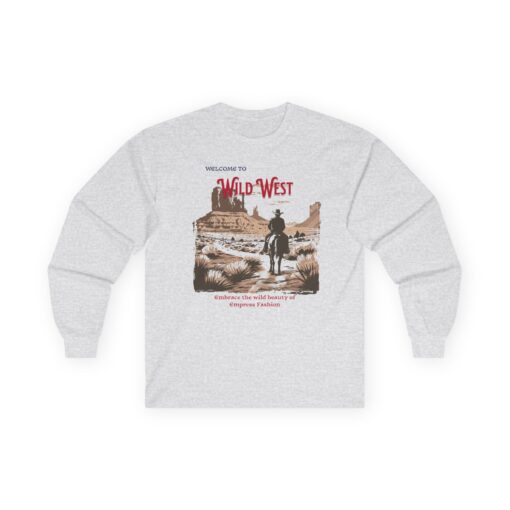 Wild West Unisex Ultra Cotton Long Sleeve Tee - Image 4