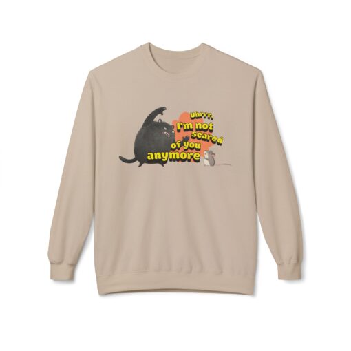 I'm not scared of you anymore Unisex Midweight Softstyle Fleece Crewneck Sweatshirt