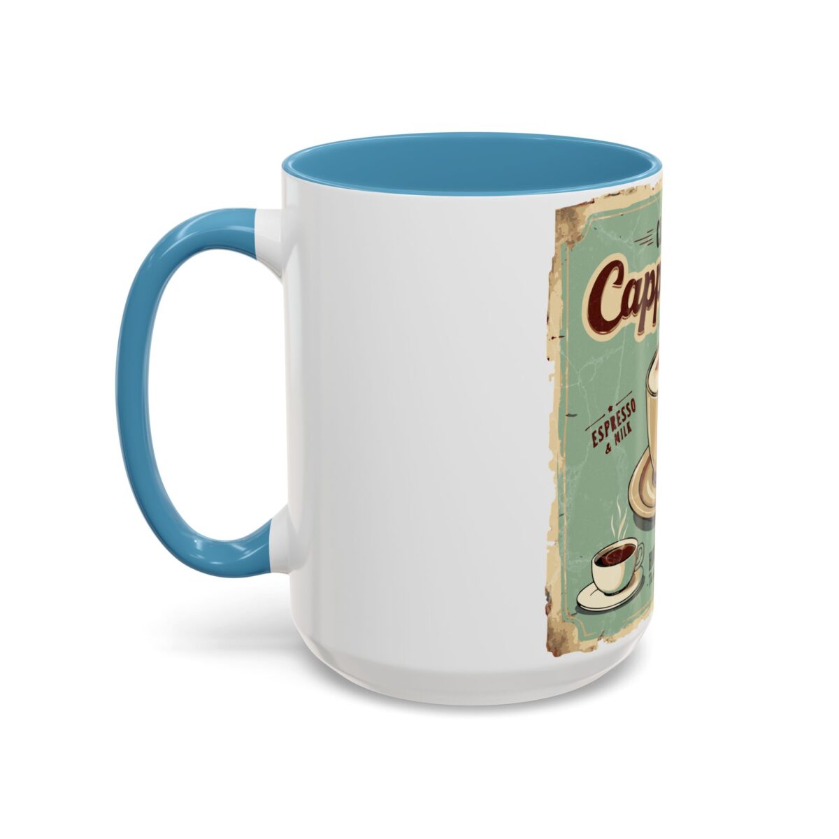 Classic Cappuccino Accent Coffee Mug (11, 15oz) - Image 39