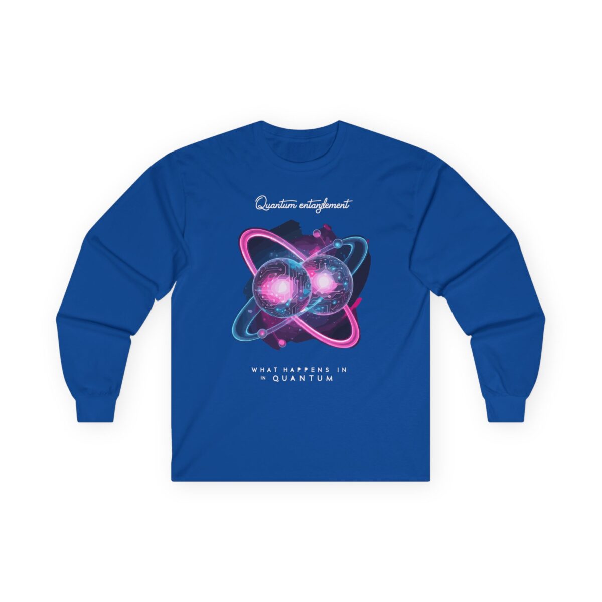 Quantum Entangled Unisex Ultra Cotton Long Sleeve Tee - Image 13