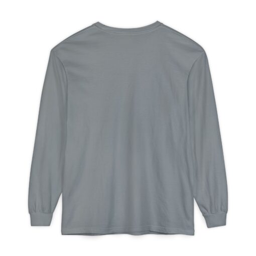 Mystery in motion Unisex Garment-dyed Long Sleeve T-Shirt - Image 10