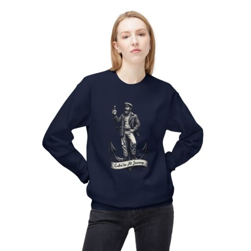 Crafted for all journeys Unisex Midweight Softstyle Fleece Crewneck Sweatshirt - Image 27