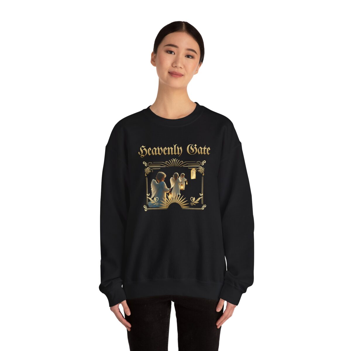 Heavenly gate Unisex Heavy Blend™ Crewneck Sweatshirt - Image 4