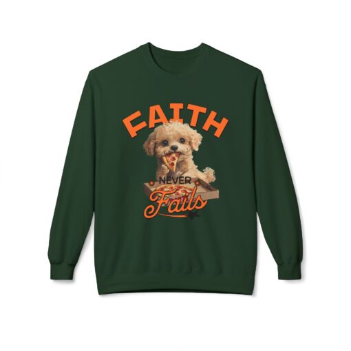 Faith never fails Unisex Midweight Softstyle Fleece Crewneck Sweatshirt - Image 21