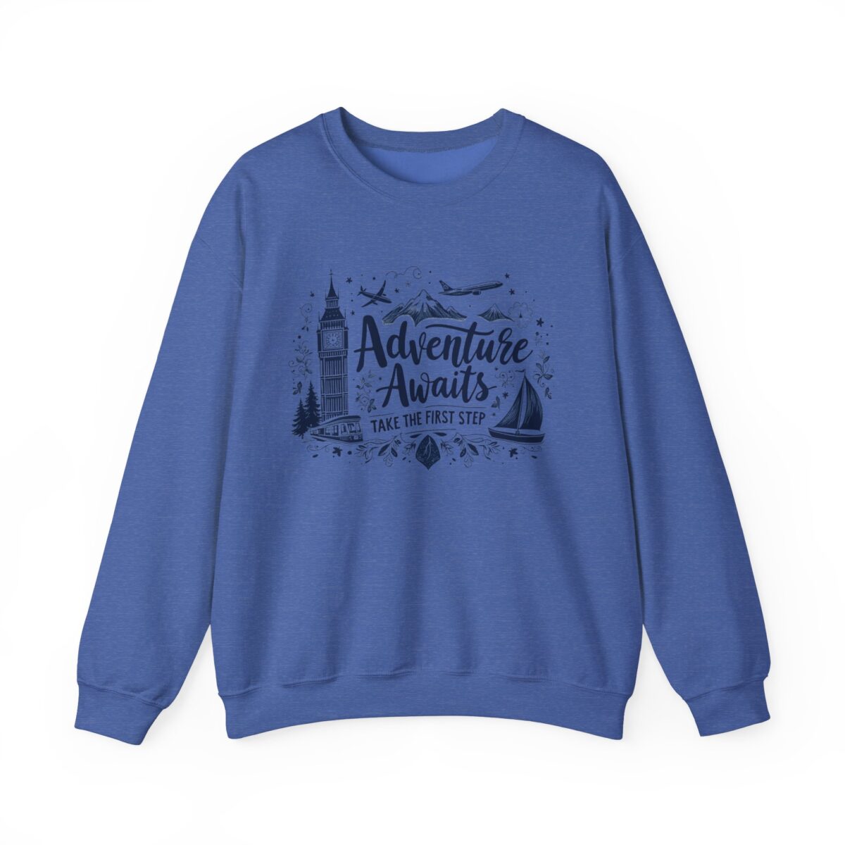 Take the first step Unisex Heavy Blend™ Crewneck Sweatshirt - Image 13