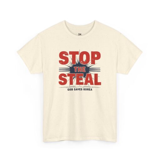 Stop the steal Unisex Heavy Cotton Tee - Image 19