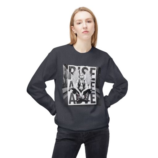 Rise Above Unisex Midweight Softstyle Fleece Crewneck Sweatshirt - Image 11