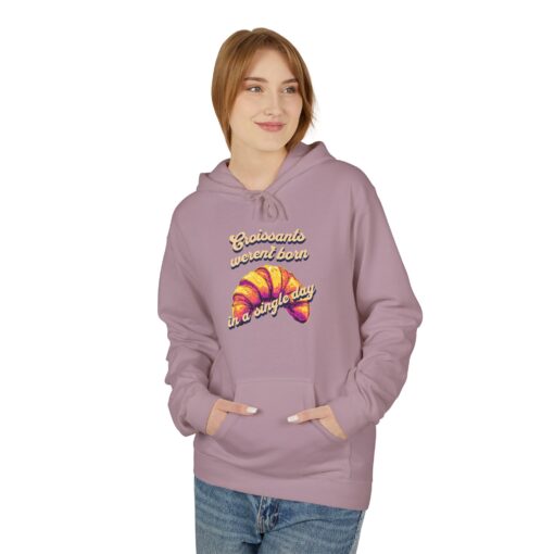 Croissants weren't born in a single day Unisex Midweight Softstyle Fleece Hoodie - Image 35
