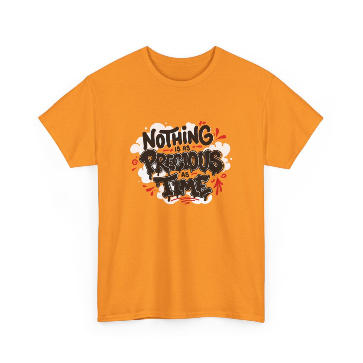Nothing is as Precious as Time Unisex Heavy Cotton Tee - Image 15