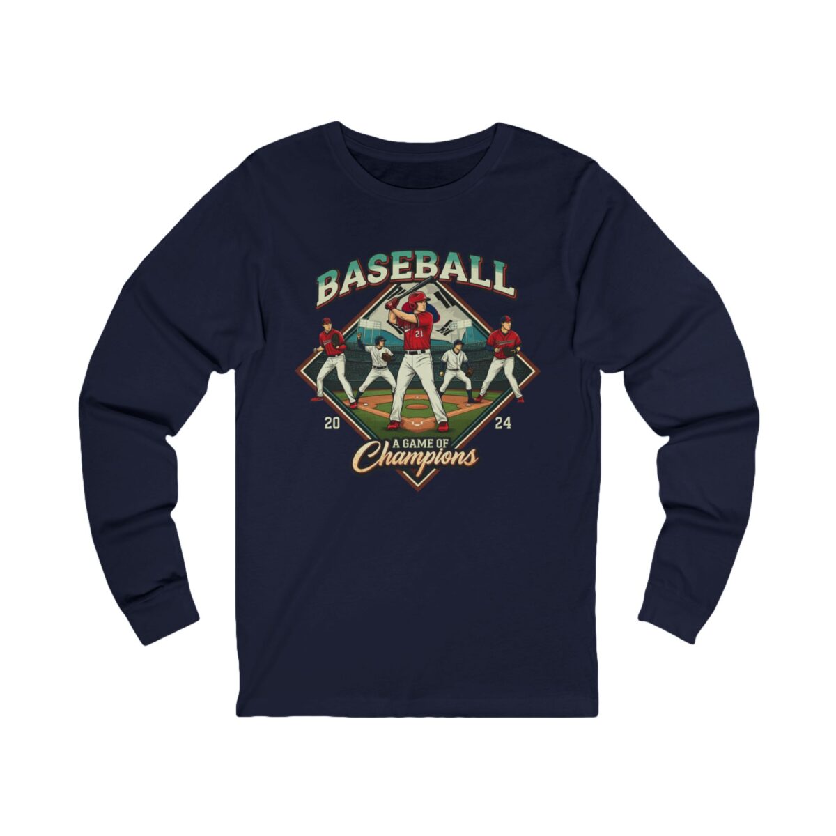 A GAME OF CHAMPIONS Unisex Jersey Long Sleeve Tee - Image 17