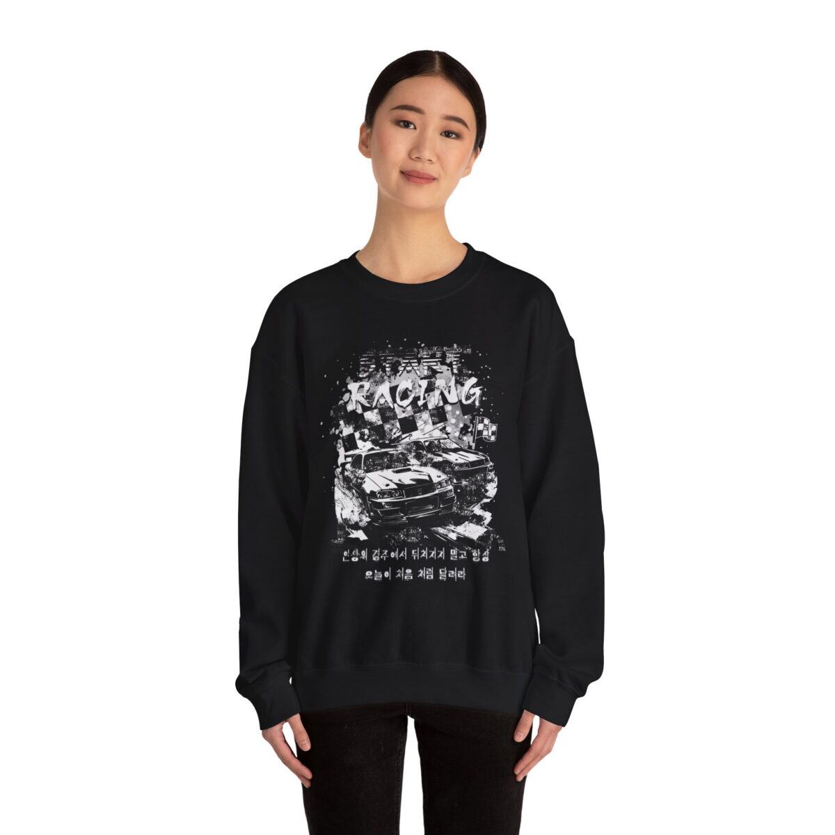 Start racing Unisex Heavy Blend™ Crewneck Sweatshirt - Image 4