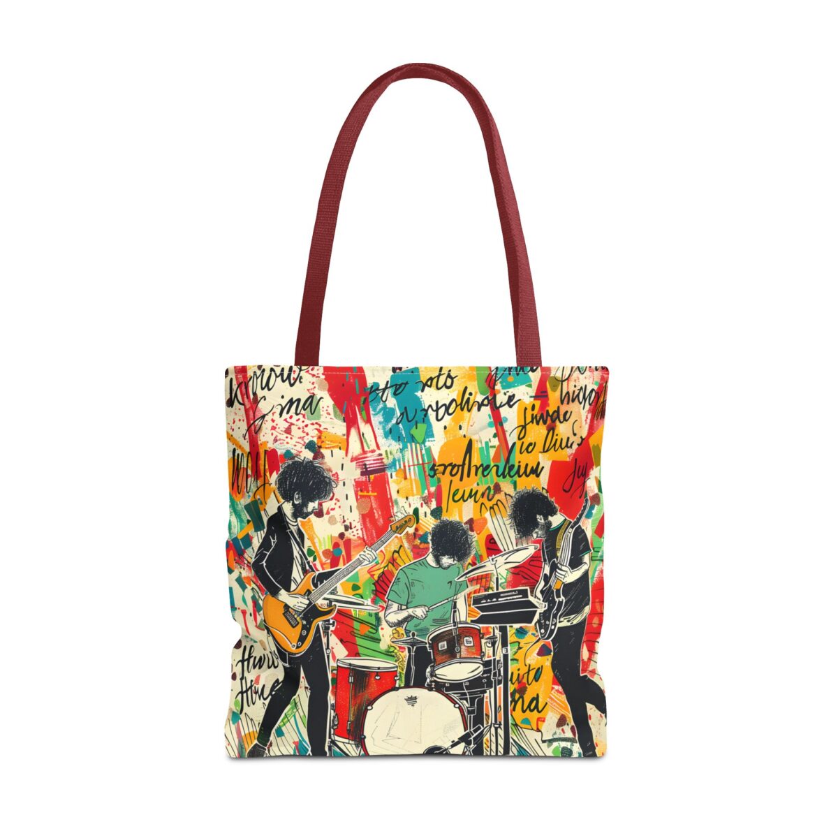Rock Band Tote Bag (AOP) - Image 21