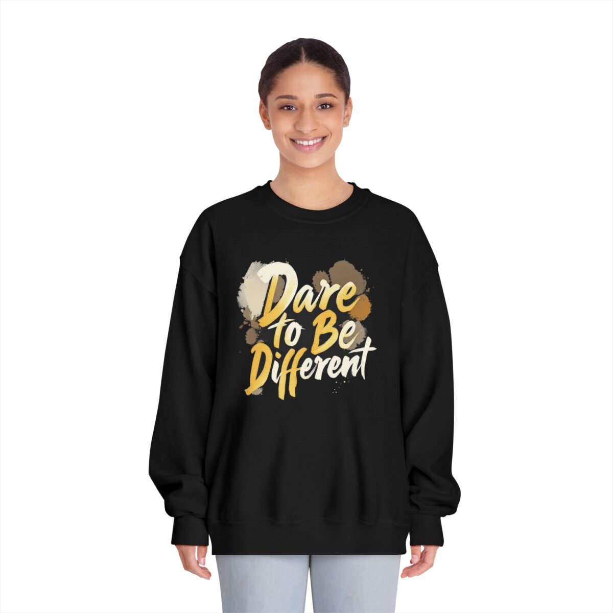 Dare to Be Different Unisex DryBlend® Crewneck Sweatshirt - Image 3