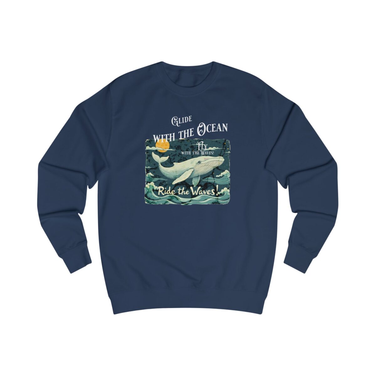 Ride the Waves! Unisex Sweatshirt - Image 9