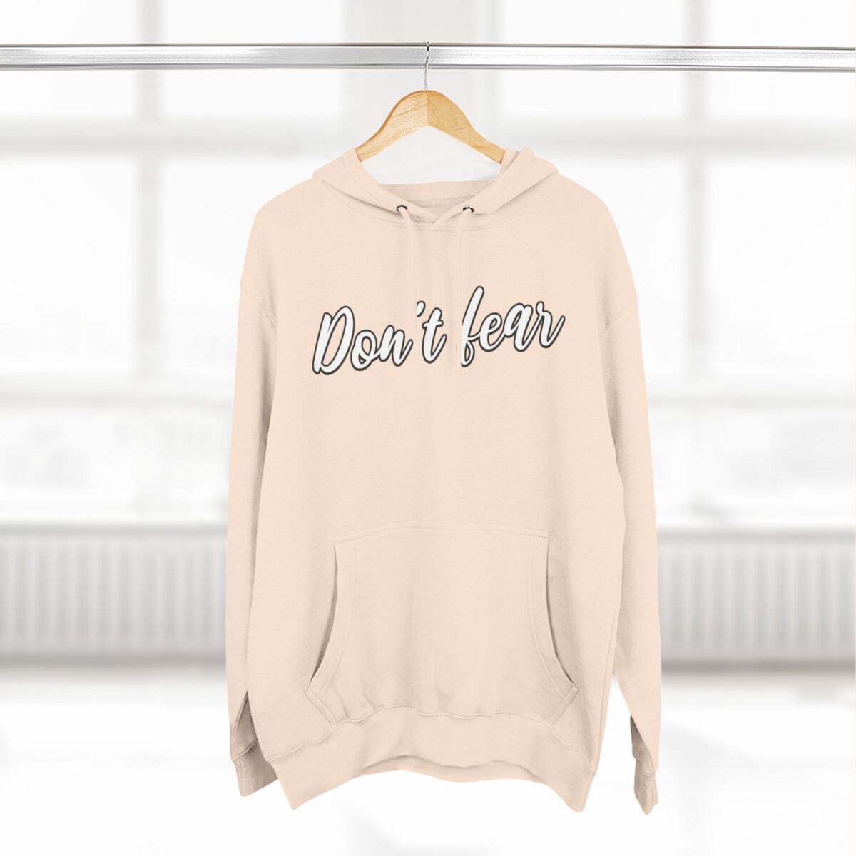 Ride with wave Three-Panel Fleece Hoodie - Image 12